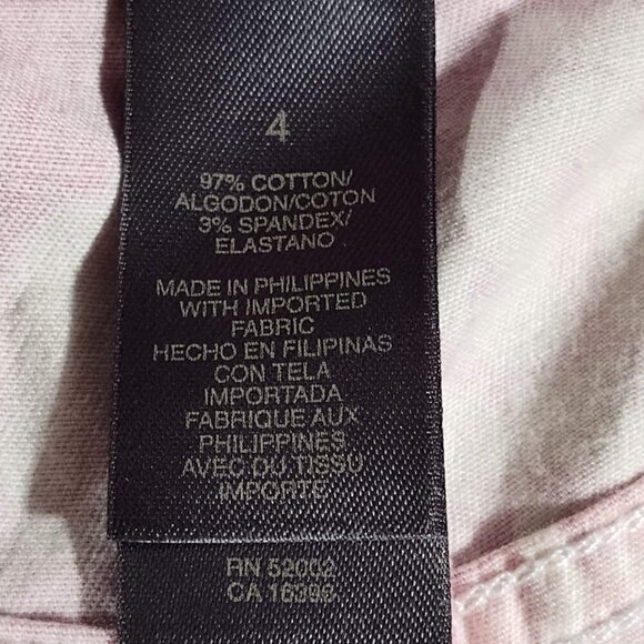 Liz Claiborne 2 Piece Y2K Denim Matching Set Jacket and Capris Women's 4 Small - Picture 13 of 14